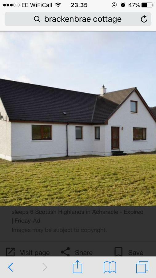 Brackenbrae Holiday Cottage Acharacle Exterior foto